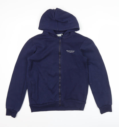 Boys UK Size 13-15 Years McKenzie Blue Full Zip Hoodie