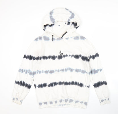 Sonneti London Boys White Tie-Dye Pullover Hoodie 12-13 Years