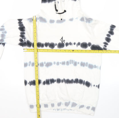 Sonneti London Boys White Tie-Dye Pullover Hoodie 12-13 Years