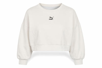 Womens UK Size XL PUMA Beige Pullover Sweatshirt