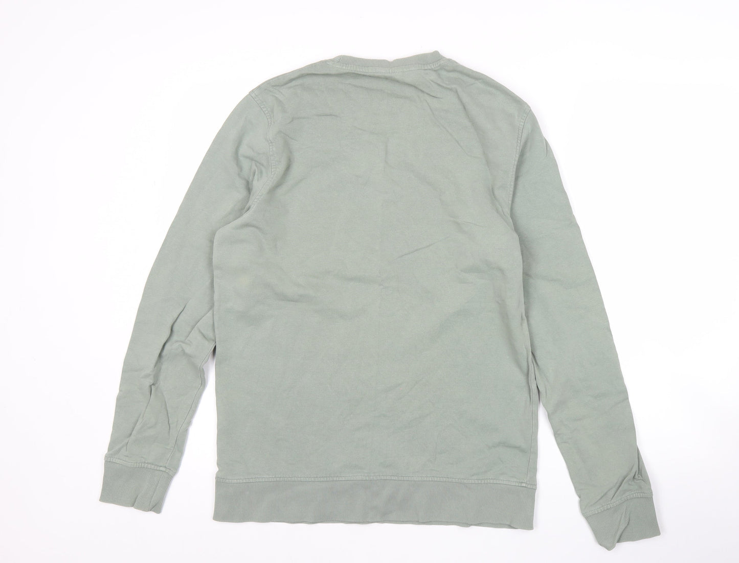 Mens UK Size M JACK & JONES Green Pullover Sweatshirt