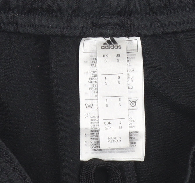 Adidas Mens Black Small Athletic Sports Shorts Training Running