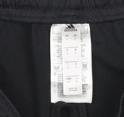 Adidas Mens Black Small Athletic Sports Shorts Training Running