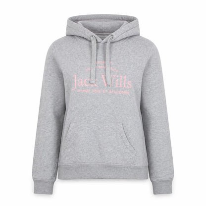 Womens UK Size 10 Jack Wills Grey Pullover Hoodie