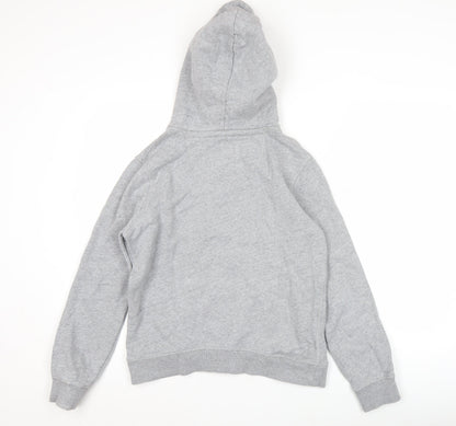 Womens UK Size 10 Jack Wills Grey Pullover Hoodie
