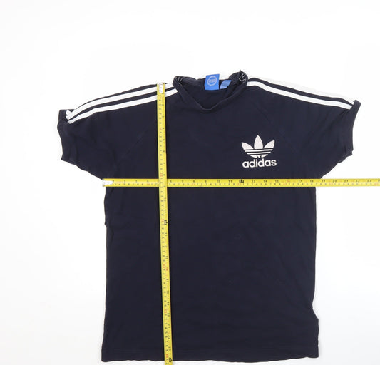 Mens UK Size M adidas Blue  T-Shirt