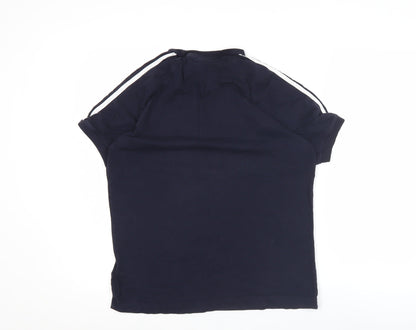 Mens UK Size M adidas Blue  T-Shirt
