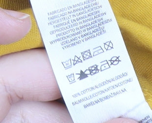 Primark Men's Yellow Seattle Washington Graphic T-Shirt Size S