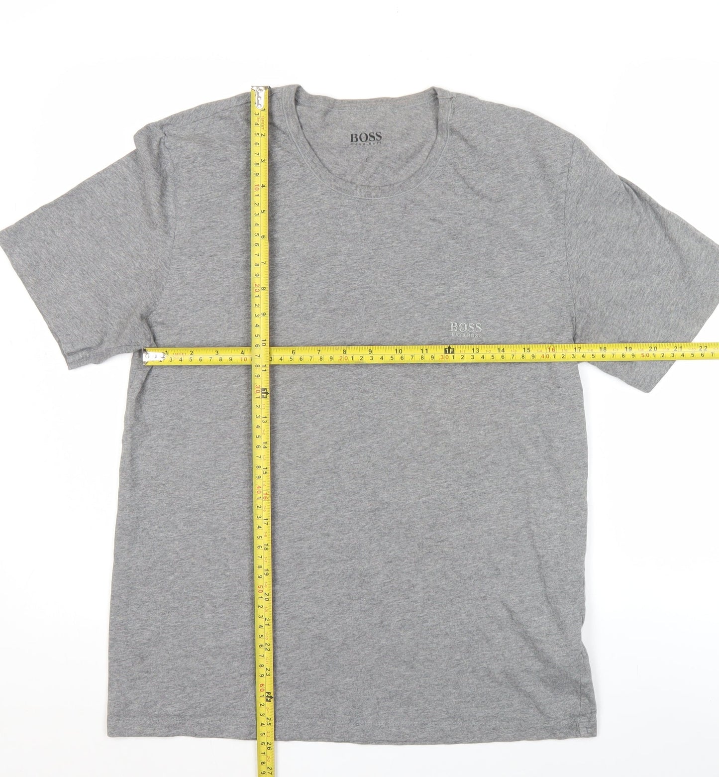 Mens UK Size L HUGO BOSS Grey  T-Shirt