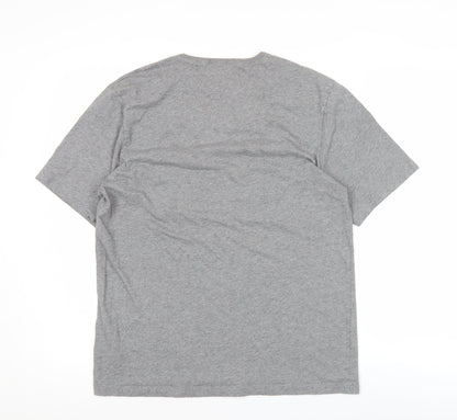 Mens UK Size L HUGO BOSS Grey  T-Shirt