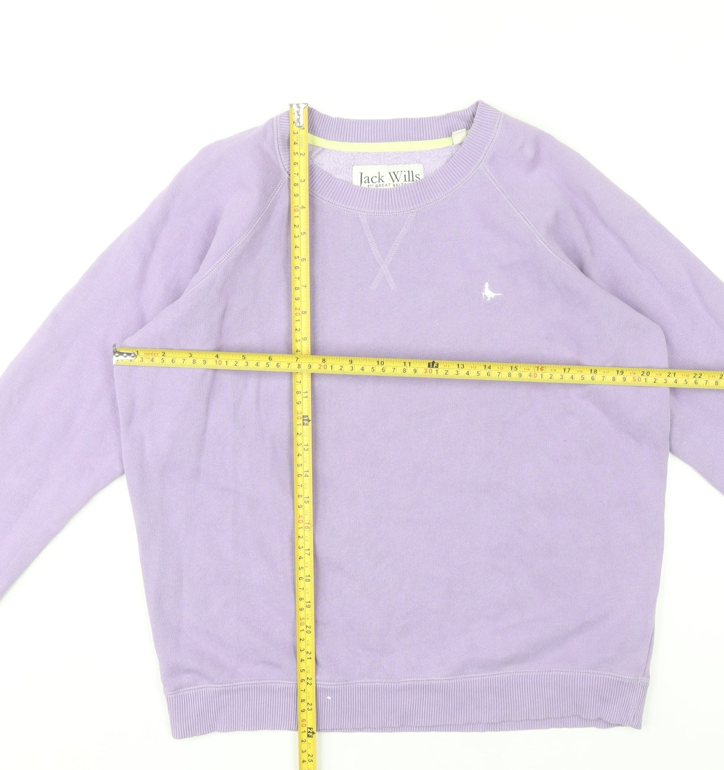 Womens UK Size 10 Jack Wills Purple Pullover Sweatshirt