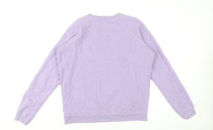 Womens UK Size 10 Jack Wills Purple Pullover Sweatshirt