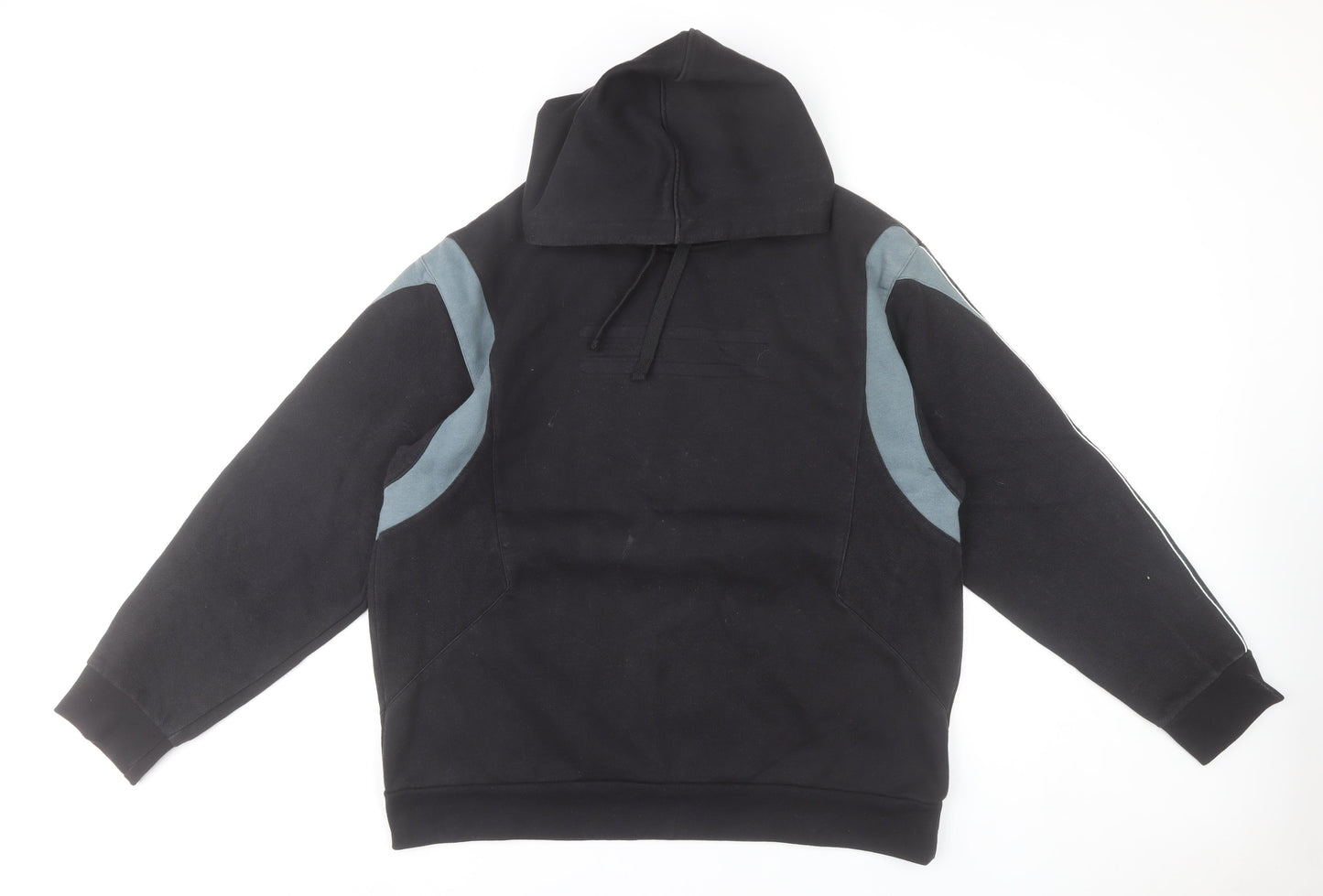 Domyos Men’s Black XL Pullover Hoodie Regular Fit Gym Training