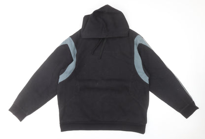 Domyos Men’s Black XL Pullover Hoodie Regular Fit Gym Training