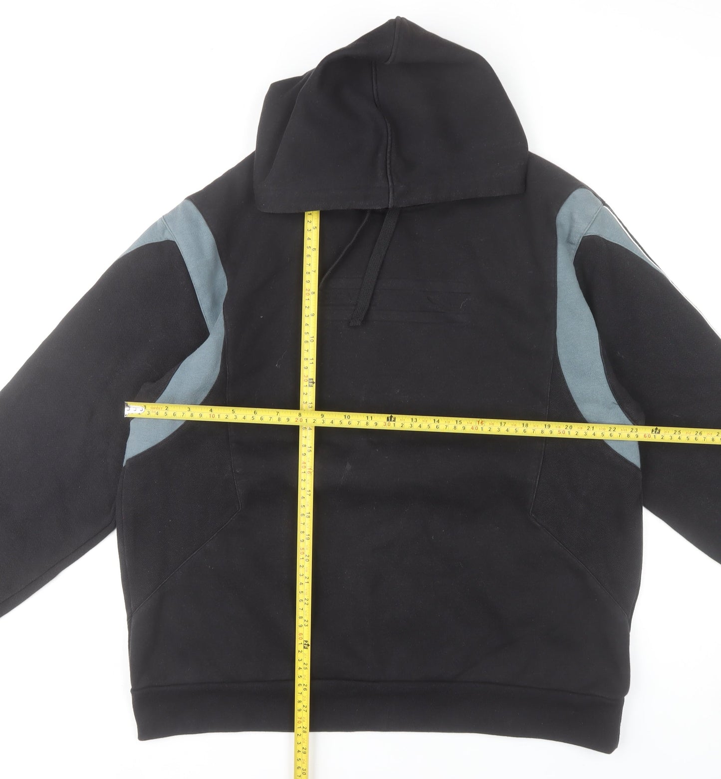 Domyos Men’s Black XL Pullover Hoodie Regular Fit Gym Training