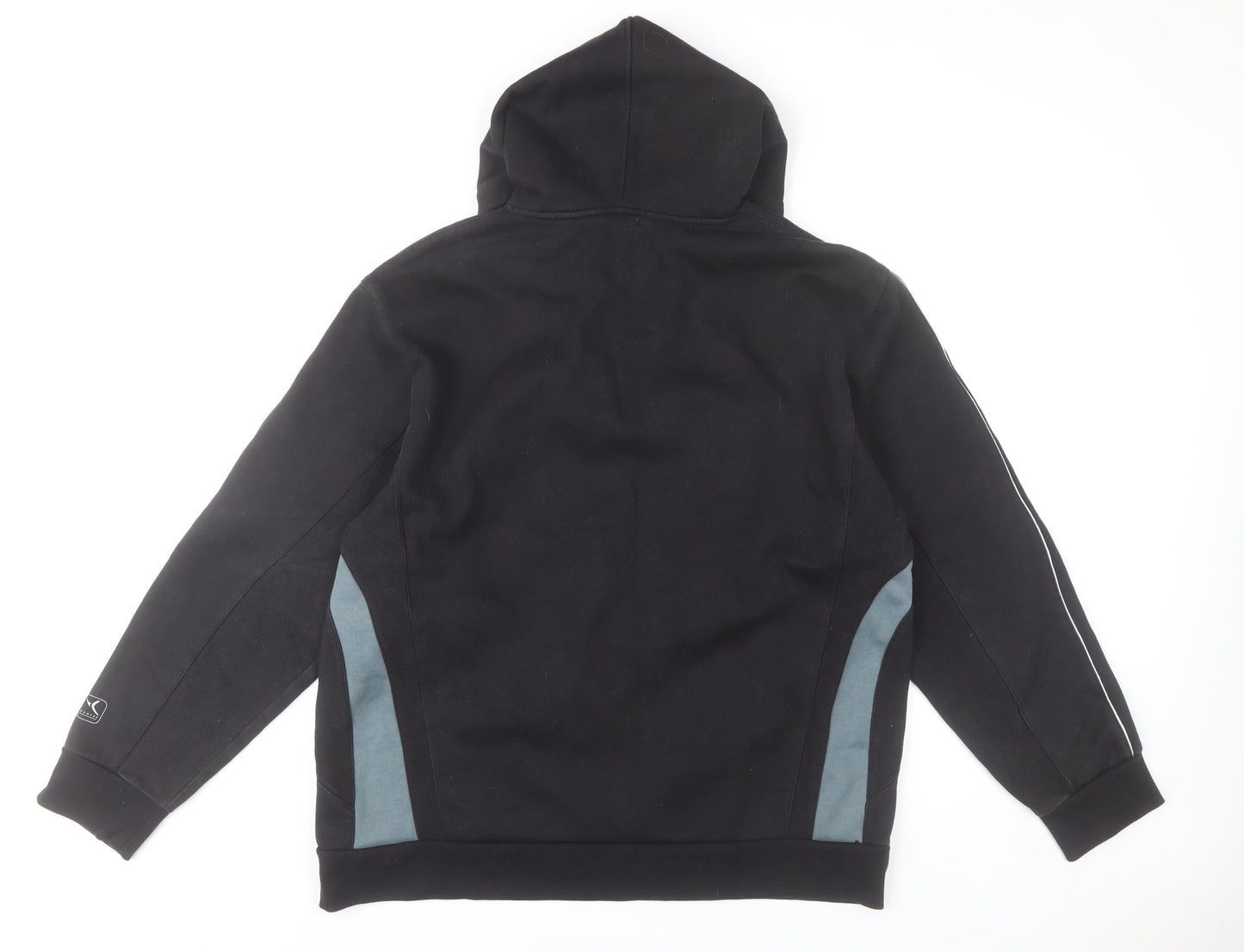 Domyos Men’s Black XL Pullover Hoodie Regular Fit Gym Training