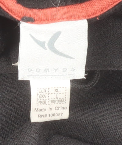 Domyos Men’s Black XL Pullover Hoodie Regular Fit Gym Training