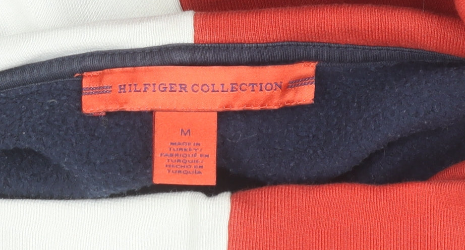 Womens UK Size M Tommy Hilfiger Multicoloured Pullover Sweatshirt