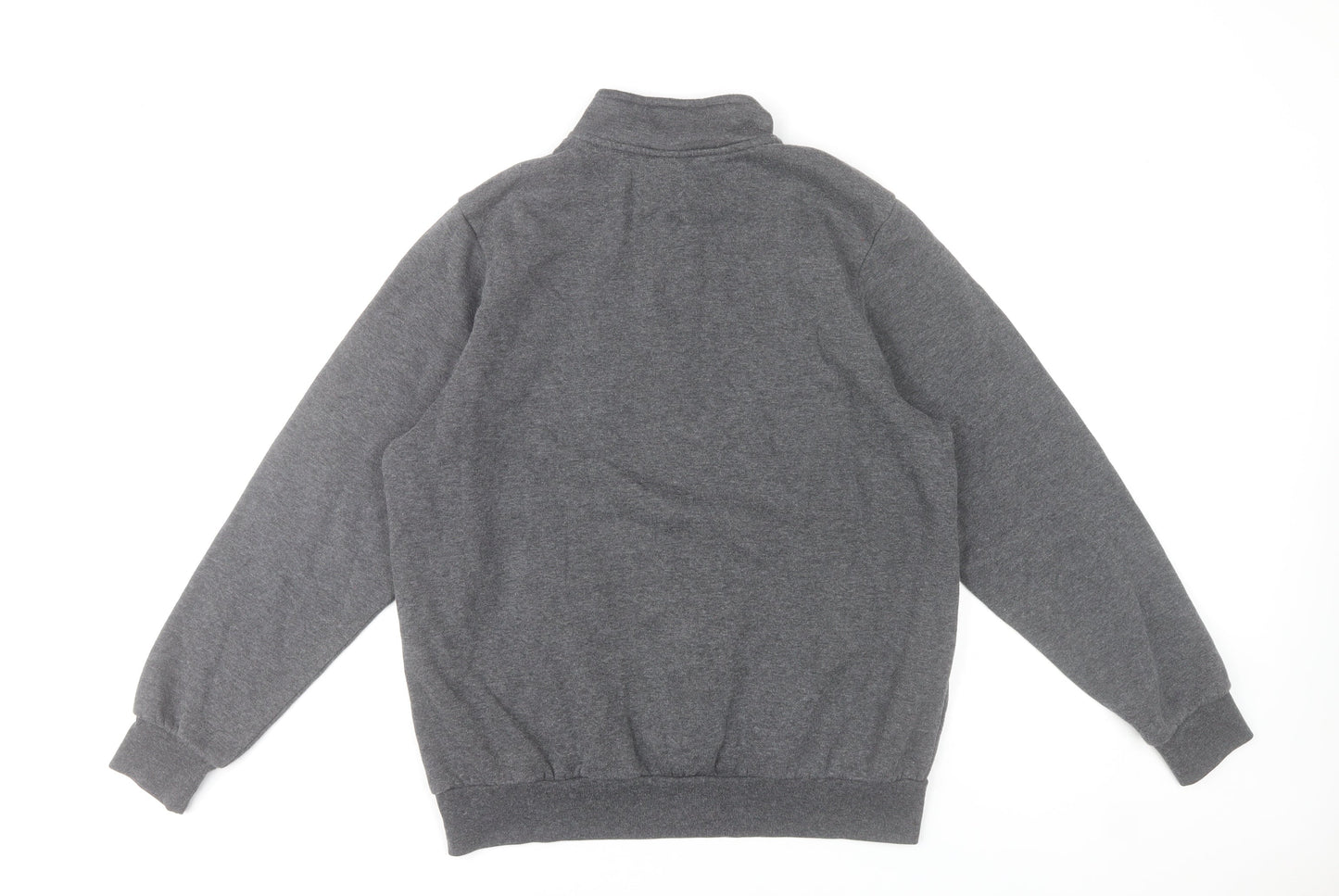 Slazenger Men’s Grey Small 1/4 Zip Pullover Sweatshirt