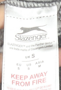 Slazenger Men’s Grey Small 1/4 Zip Pullover Sweatshirt