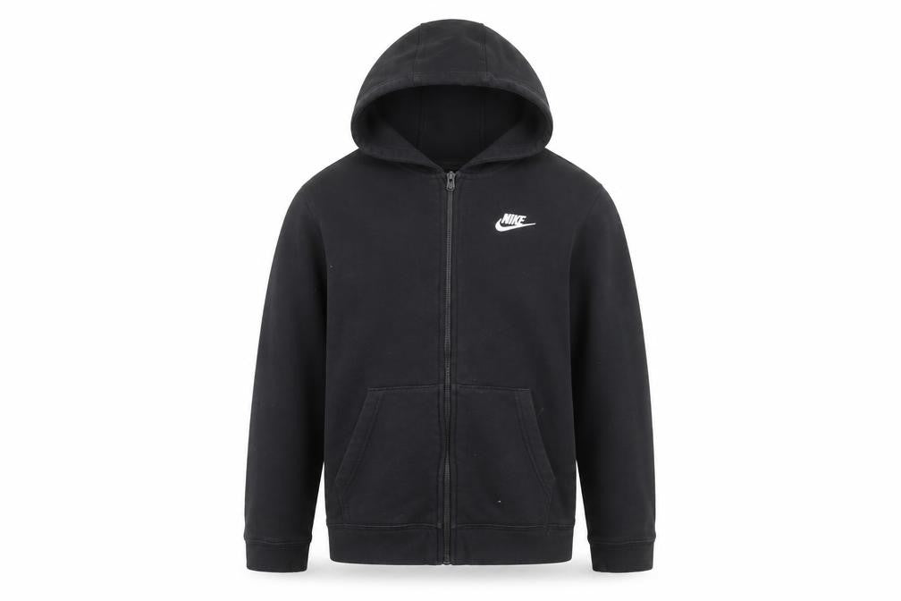 Boys UK Size XL Nike Black Full Zip Hoodie