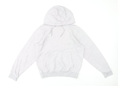 Nike Women’s Grey Small Pullover Hoodie Cotton Blend