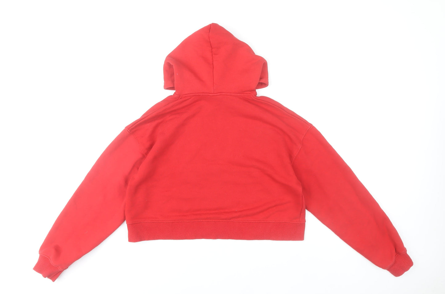Zara Girls Red Pullover Hoodie 13-14 Years San Diego Pier Fleece Sweatshirt