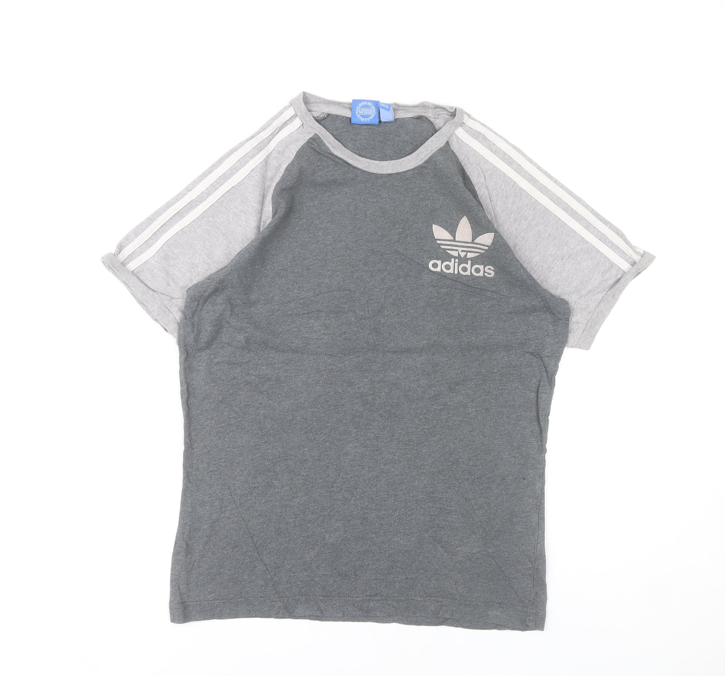 Mens UK Size S adidas Grey  T-Shirt