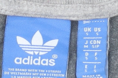 Mens UK Size S adidas Grey  T-Shirt