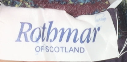 Rothmar of Scotland Women’s Purple Paisley A-Line Skirt Size 14