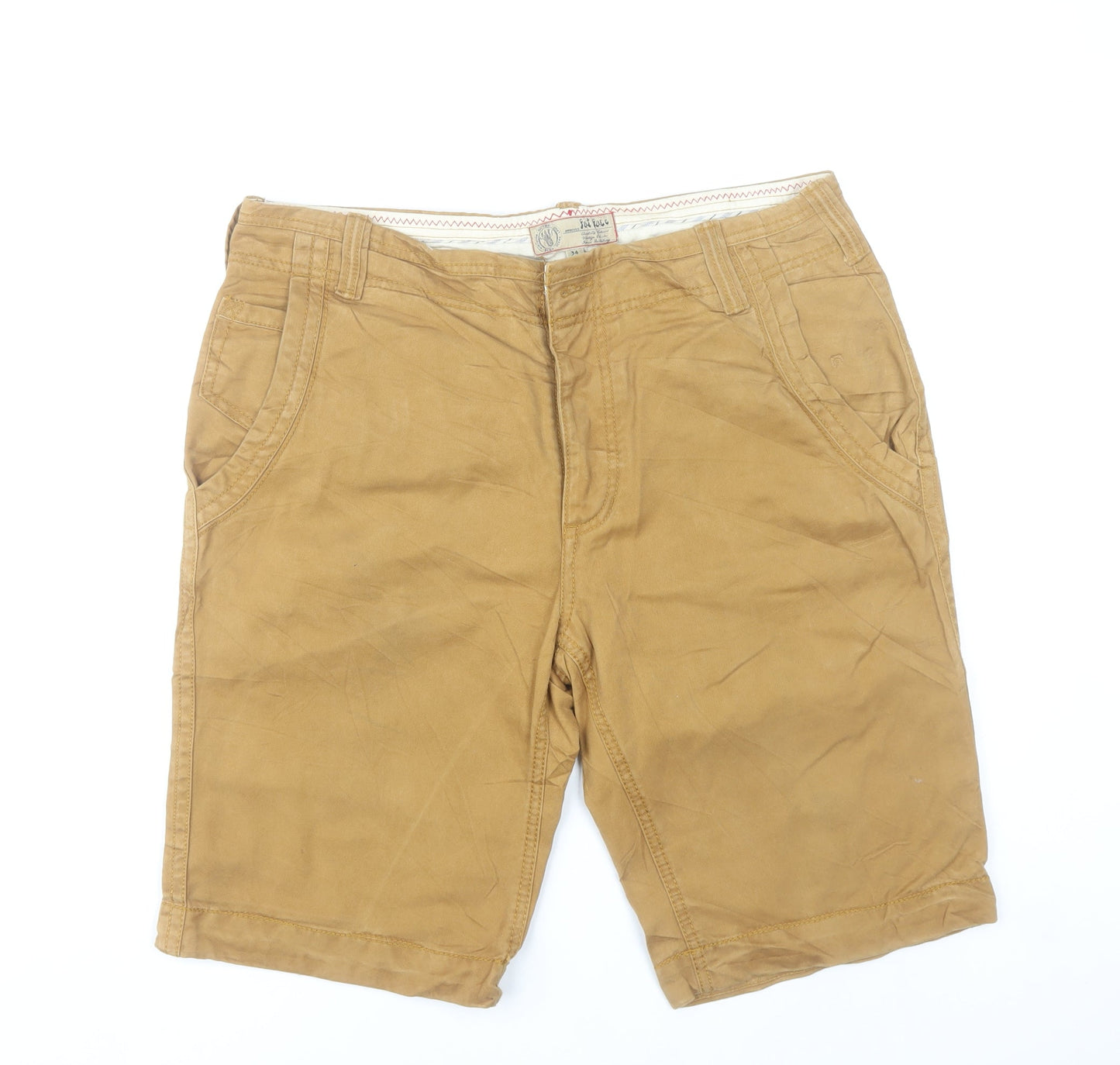 Fat Face Men’s Beige Chino Shorts Size 34 Regular Fit Casual