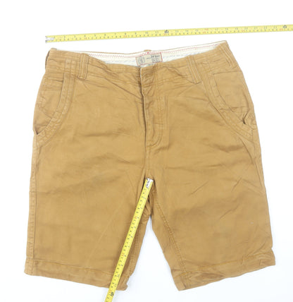 Fat Face Men’s Beige Chino Shorts Size 34 Regular Fit Casual