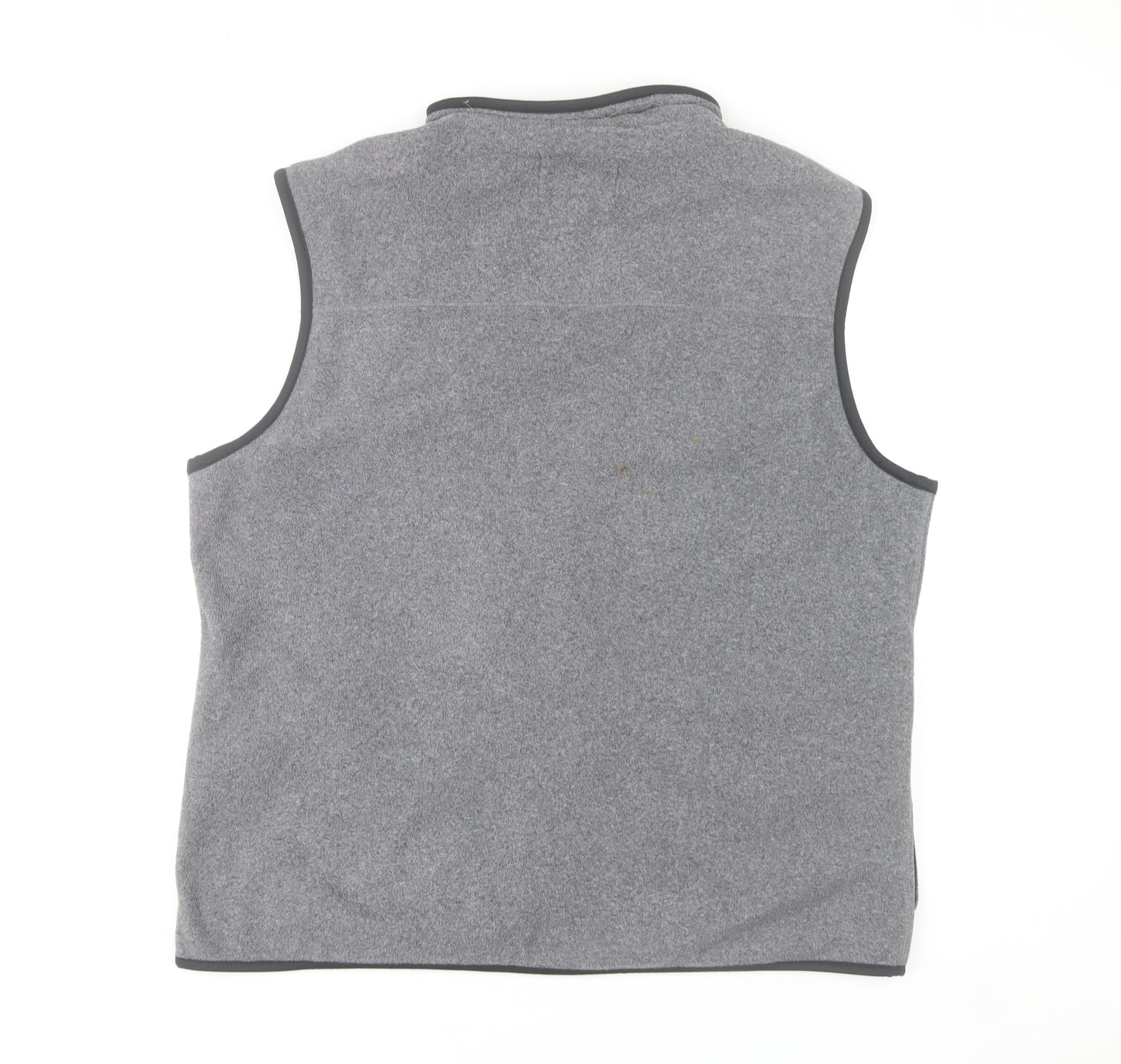 Marks and Spencer Men's Grey Fleece Bodywarmer Waistcoat L 41-43"
