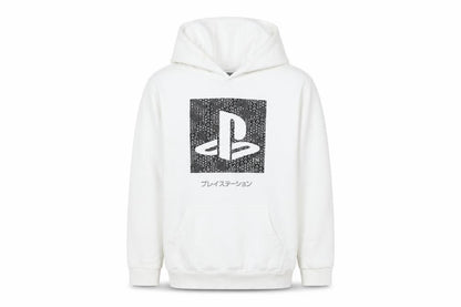 PlayStation Boys White Pullover Hoodie 10-11 Years Logo Graphic Gaming