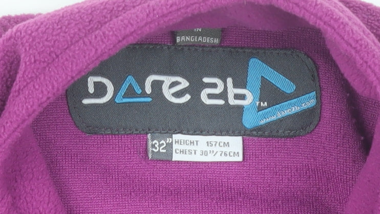 Teens UK Size XS Dare 2B Purple Pullover Sweatshirt