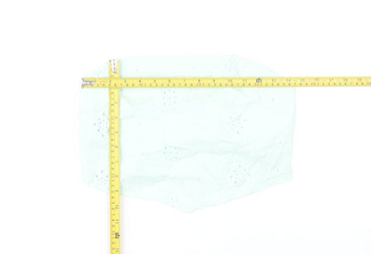 Bershka Women’s White Strapless Cropped Blouse Size 8 Summer Top