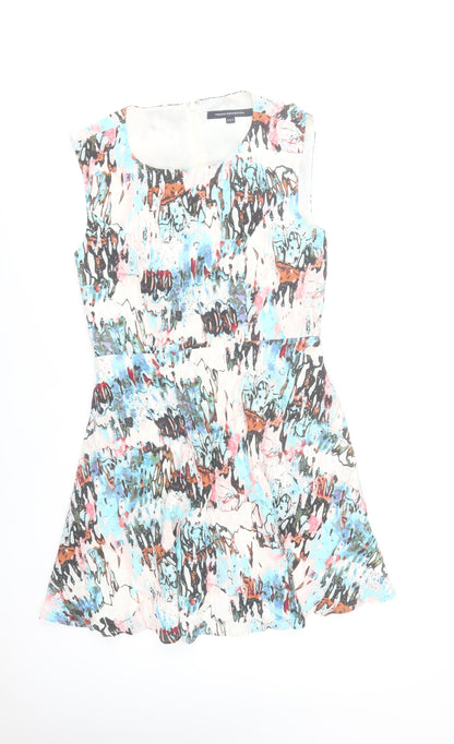 French Connection Women’s Multicoloured Size 10 Fit & Flare Dress