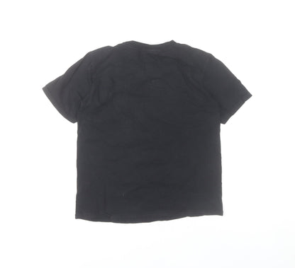 Illuminated Apparel Boys Black Glow in the Dark Graphic T-Shirt 9-11 Years