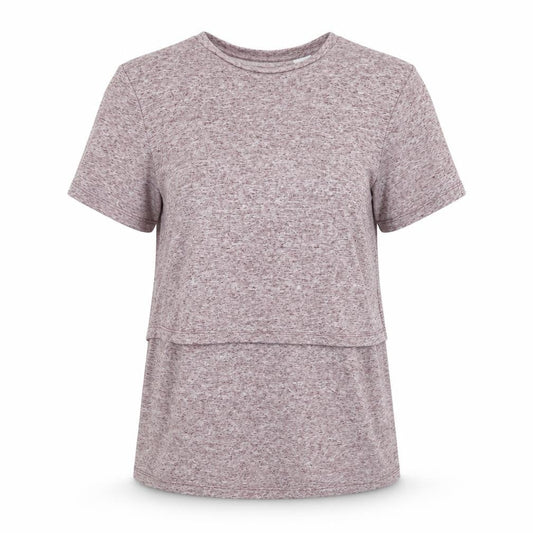 Cotton Traders Womens Pink Size 10 Crew Neck Short Sleeve T-Shirt