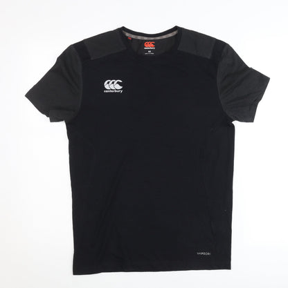 Canterbury Men’s Black XS Sports Crew Neck T-Shirt Vapodri