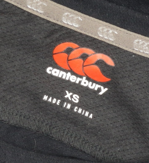 Canterbury Men’s Black XS Sports Crew Neck T-Shirt Vapodri