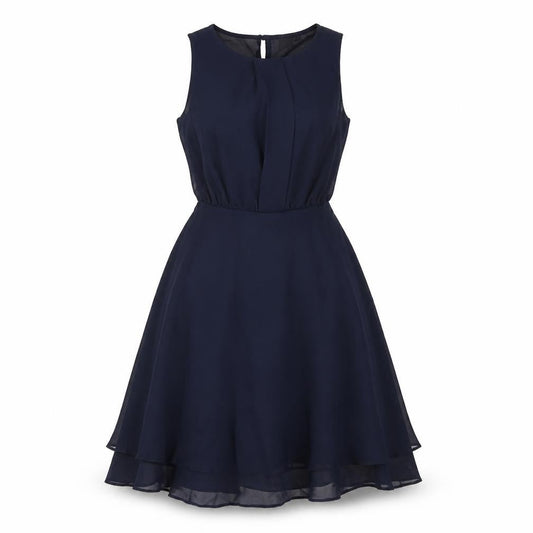 ASOS Women’s Blue A-Line Sleeveless Chiffon Dress UK 8