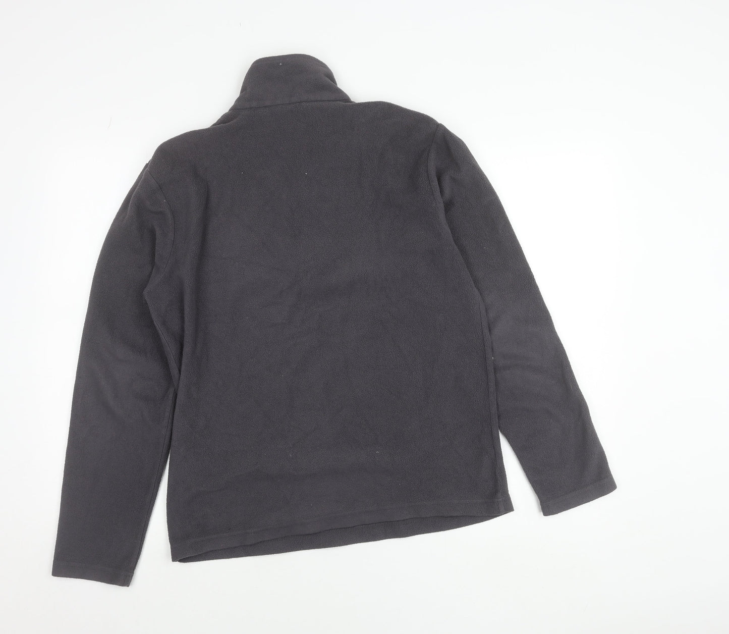 Regatta Unisex Adults Grey Fleece Sweatshirt Pullover L 1/2 Zip