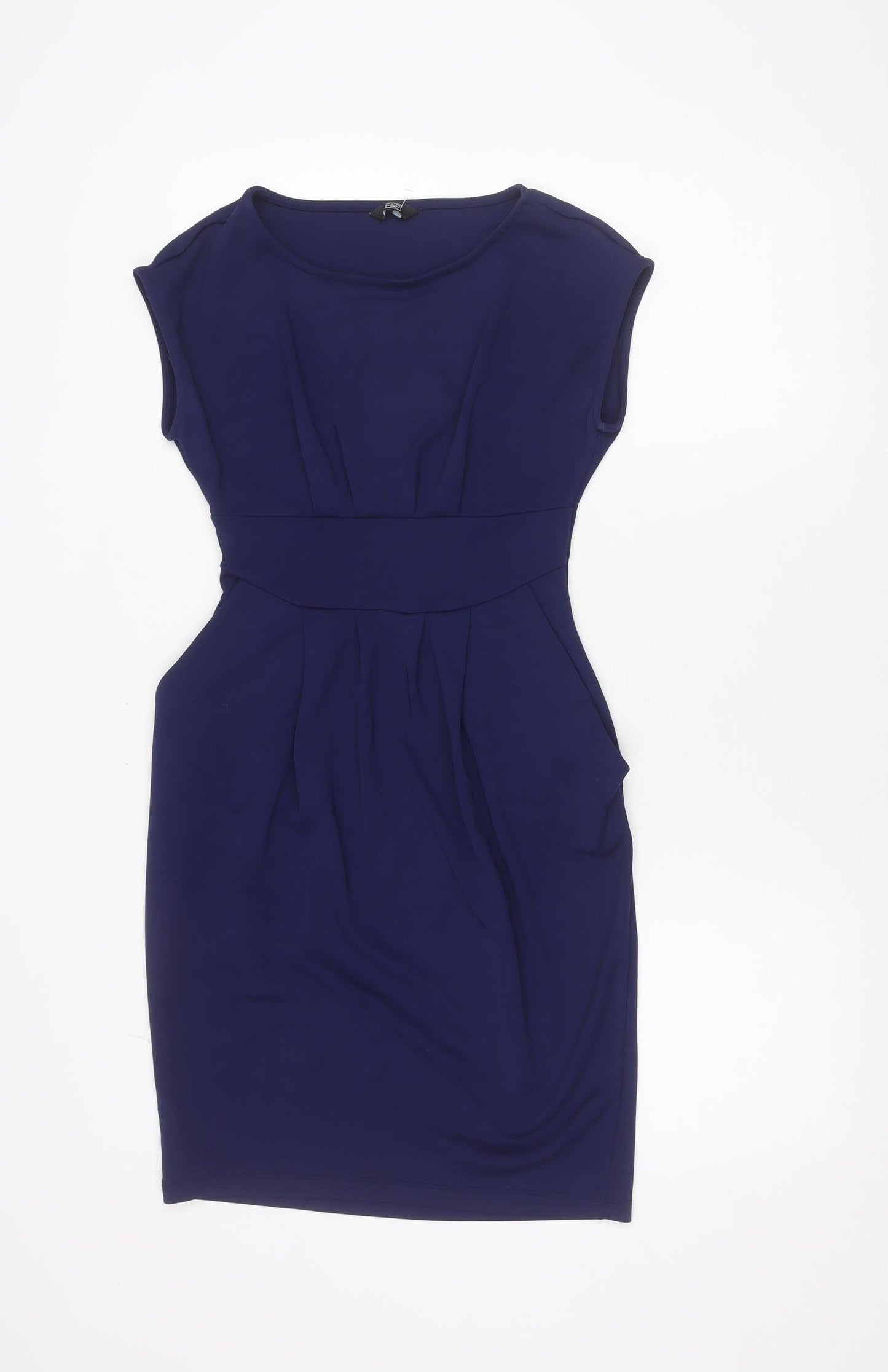 F&F Women’s Blue Size 10 Sheath Knee Length Dress