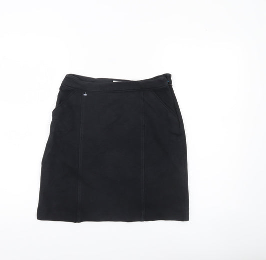 Boden Women Black Size 8 Pencil Skirt Cotton Blend Workwear