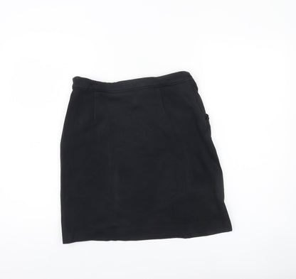 Boden Women Black Size 8 Pencil Skirt Cotton Blend Workwear