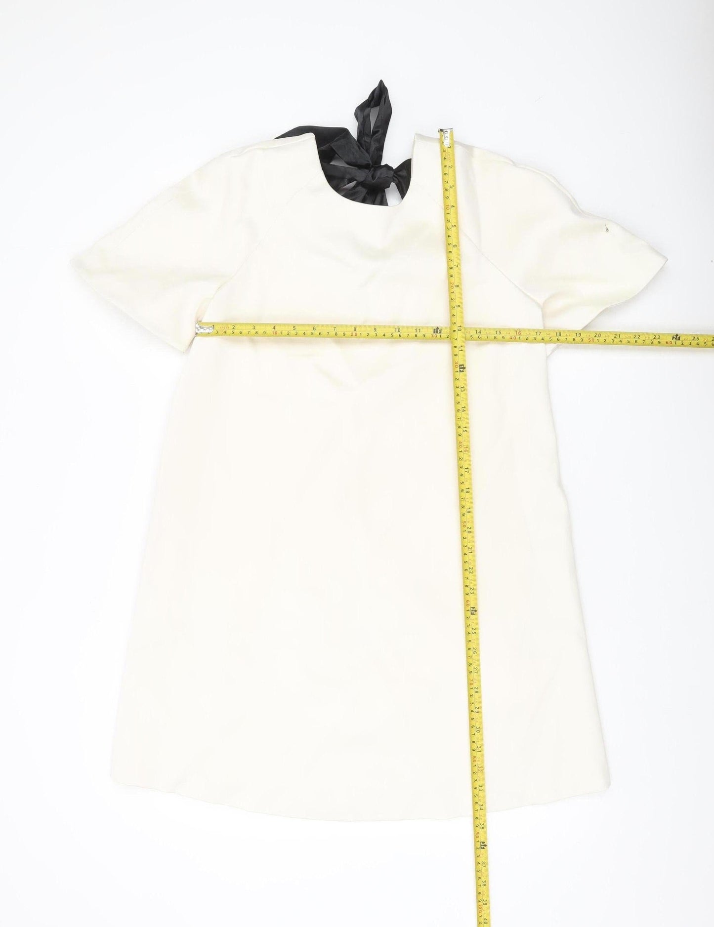 Marks and Spencer Women’s Ivory Size 8 Short Sleeve Shift Dress