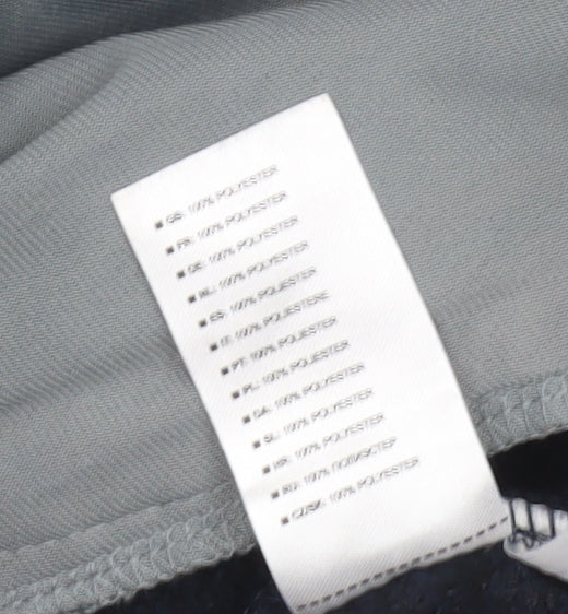 Trespass Boys Blue Full Zip Hooded Hoodie Fleece Jacket Age 11 Years 146cm