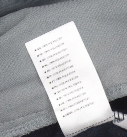 Trespass Boys Blue Full Zip Hooded Hoodie Fleece Jacket Age 11 Years 146cm