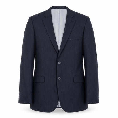 Marks and Spencer Men’s Blue Pinstripe Wool Blend Blazer Jacket 40 Chest